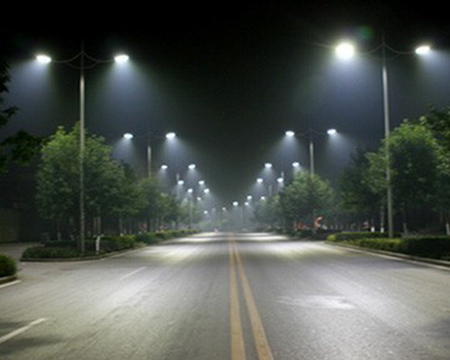 road Outdoor led street lighting fixtures energy saving , 120 pieces LED
