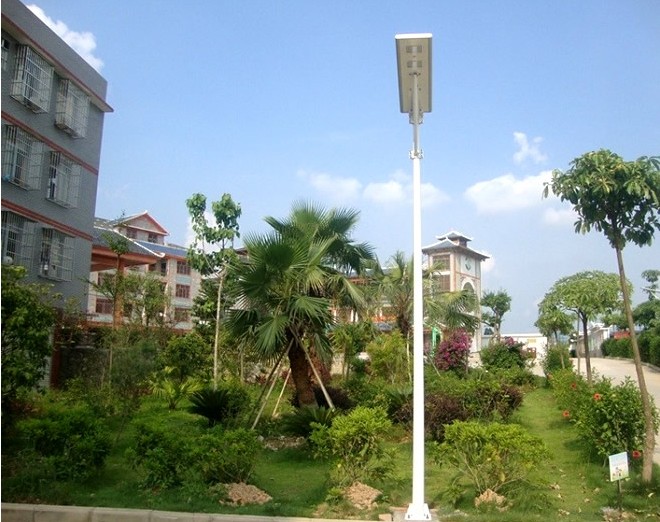 40W Powerful Integrated Solar LED Light Epistar / Bridgelux, Led Garden light